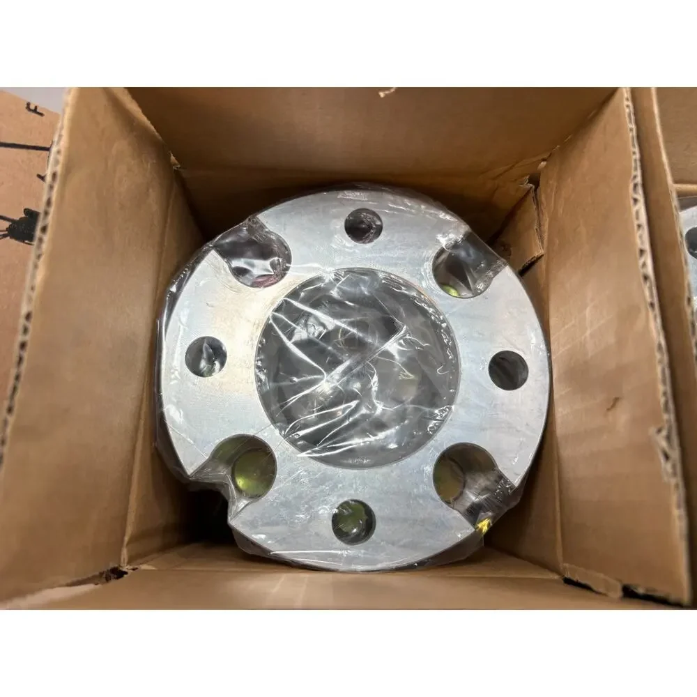 10L0L Golf Cart Wheel Spacers Silver Aluminum With Lug Nuts Untested
